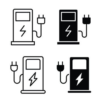 Charging station icon