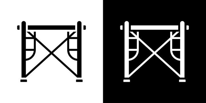 Scaffolding Icon Set Multiple Style Collection