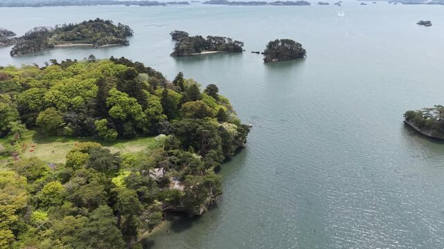 MATSUSHIMA, JAPAN.Famous scenic bay April 28 2026
