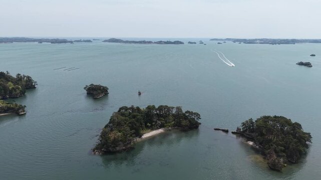 MATSUSHIMA, JAPAN.Famous scenic bay April 28 2026