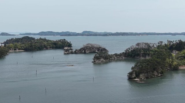 MATSUSHIMA, JAPAN.Famous scenic bay April 28 2026