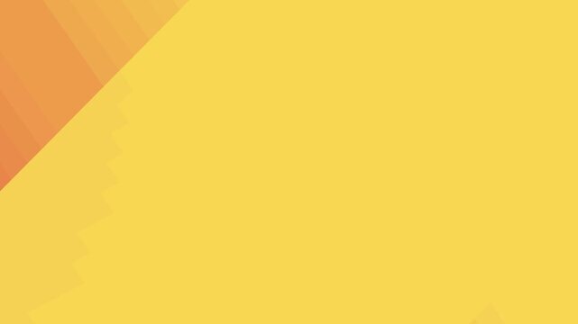 Abstract yellow and orange geometric background with diagonal stripes and gradient layers, modern minimalist design for web banners or presentations