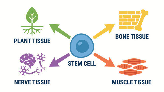 Stem Cell Differentiation Into Tissue Types