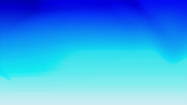 Abstract blue gradient background, smooth transition from dark blue to light cyan and white, soft blurred texture for digital design, wallpaper, or banner