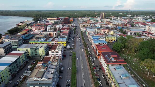 Sarikei, Malaysia &ndash; May 27, 2026: The Landmark Buildings and Tourist Attractions of Sarikei