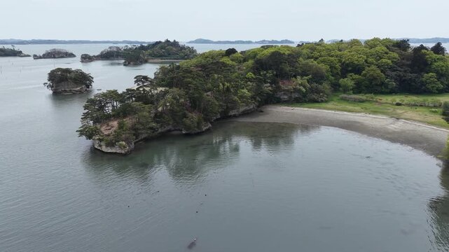 MATSUSHIMA, JAPAN.Famous scenic bay April 28 2026