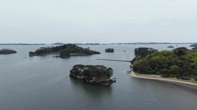 MATSUSHIMA, JAPAN.Famous scenic bay April 28 2026