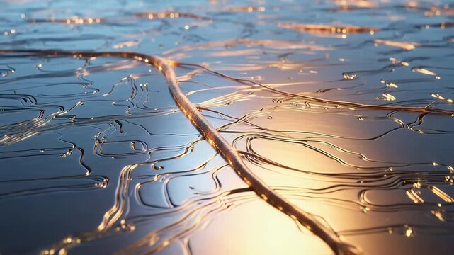 Neural Pathways on Electrode Surface