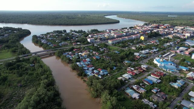 Sarikei, Malaysia &ndash; May 27, 2026: The Landmark Buildings and Tourist Attractions of Sarikei