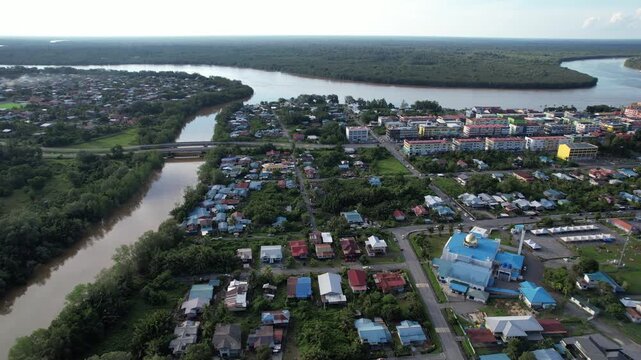 Sarikei, Malaysia &ndash; May 27, 2026: The Landmark Buildings and Tourist Attractions of Sarikei
