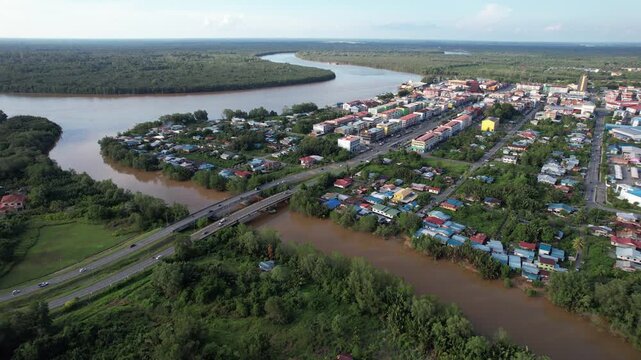 Sarikei, Malaysia &ndash; May 27, 2026: The Landmark Buildings and Tourist Attractions of Sarikei