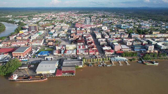 Sarikei, Malaysia &ndash; May 27, 2026: The Landmark Buildings and Tourist Attractions of Sarikei