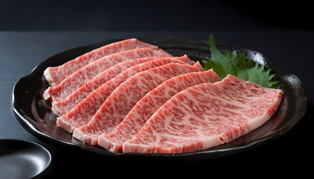 Premium Wagyu Beef Hamburger Steak Sizzling on Hot Iron Plate with Melting Butter
