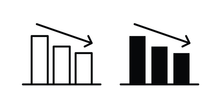 Loss Chart Icon