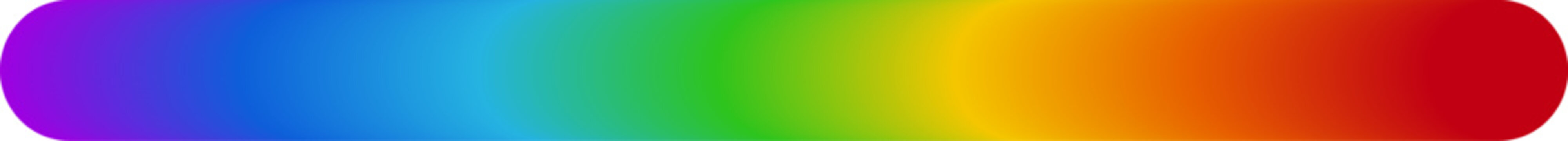 A colorful rainbow gradient bar on a white background symbolizing diversity and inclusivity with vibrant colors	
