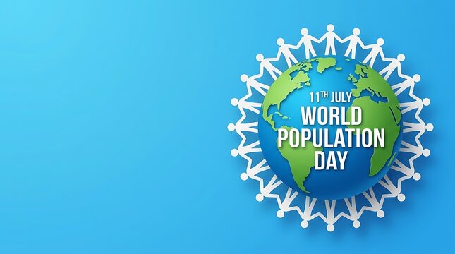 World population day 11th july raising awareness on global population growth and sustainable development