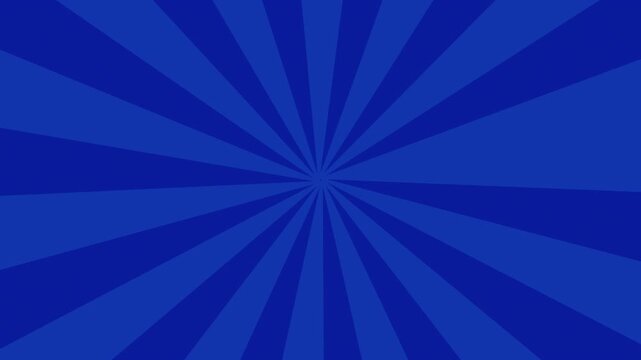 Circus carnival background, blue sunburst background, with floating particles, dynamic retro radial, pattern for motion, broadcast and event visuals