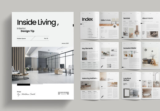 Interior Brochure Template