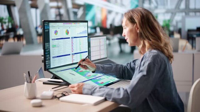 Medical Billing Analyst Carefully Reviews Coding Reports