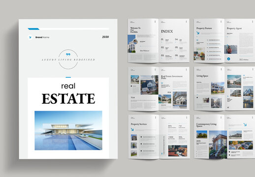 Real Estate Brochure Layout