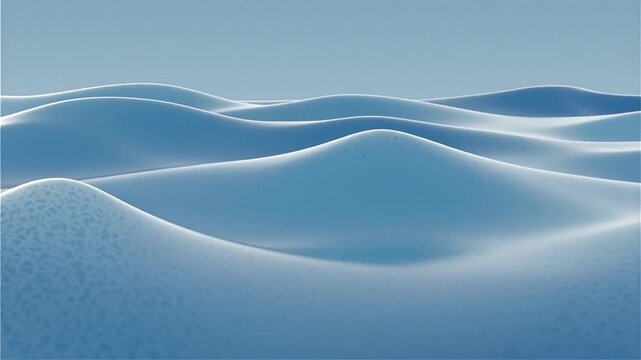 Abstract smooth wave background loopable, a tranquil and flowing cinematic footage.