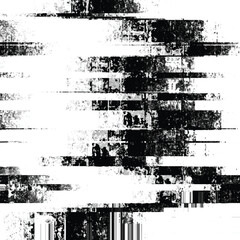 Fototapeta premium Black and white grunge abstract background. Grungy frame. Vector illustration 