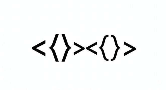 Software programming code brackets and development