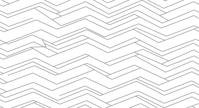 Abstract Geometric Pattern of Intersecting Lines and Shapes, Minimalist Design