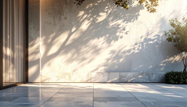 sun rays through the window illustration background