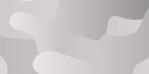 Seamless camouflage pattern with overlapping irregular patches of gray, white, black tones. Gray brown beige doodle abstract background. Illustration for banner, poster, card.  © Tafseer