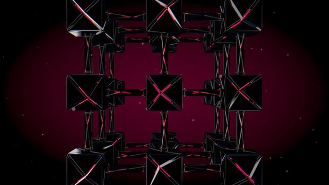 Low power standby diagnostic mode of a red glowing cryptographic data array