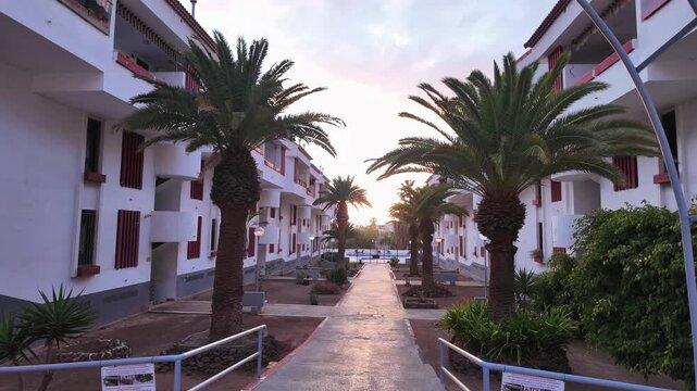 Tenerife resort hotel condo holiday destination with swimming pool Spain Canary Islands
