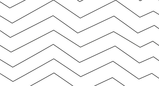 Abstract Zigzag Lines Pattern Background