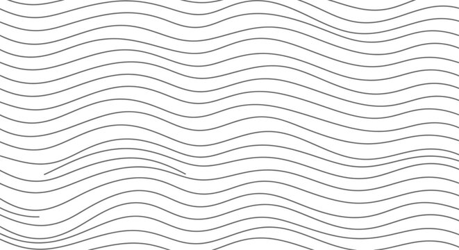 Abstract Wavy Lines Pattern Background