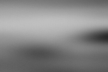 Fototapeta premium Monochrome abstract gradient texture with vintage film noise.