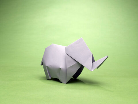 origami elephant