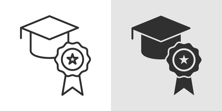 Study Excellence Icon representing outstanding academic performance and achievement.
