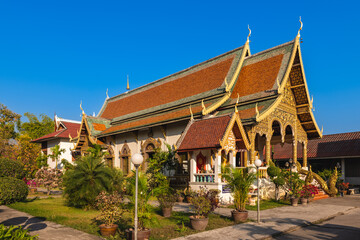 Obraz premium Wat Chiang Man in Chiang Mai, Thailand