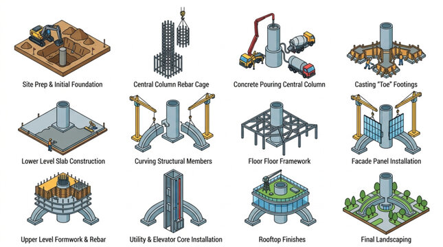 Industrial Construction Process Models.