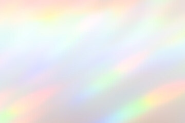 虹色の光が差し込む抽象的な背景