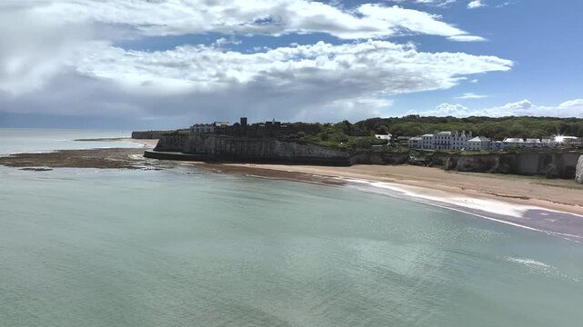 Kingsgate Castle, Kingsgate Bay, Broadstairs, Kent, England, Europe