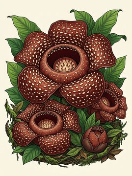 &ldquo;Rare titan arum flower&rdquo;