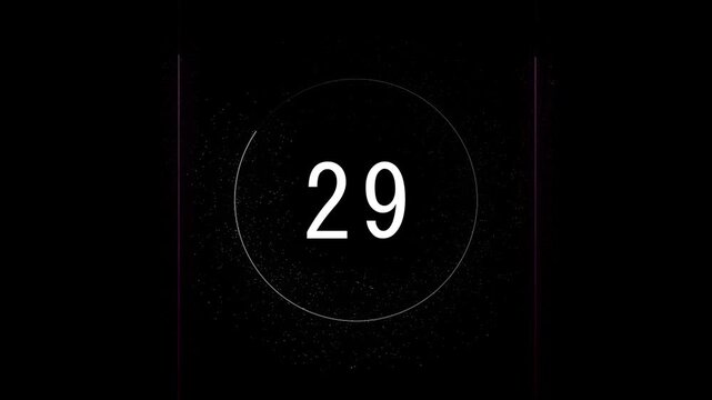 White number 41 inside a thin white circle. Simple white number 41 inside a thin white circle for count sequencing. Modern white number 41 inside a thin white circle.