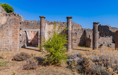 Fototapeta premium Ruins of Pompeii near Naples