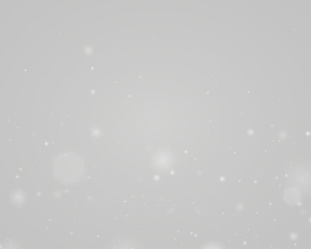 Floating white dust sparkles gently with radiant highlights. Elegant shimmer adds depth and brightness. Great for decorative compositions. PNG