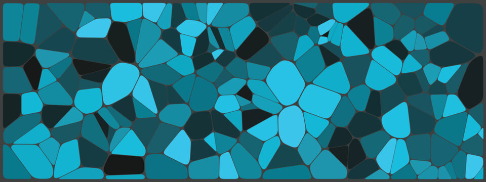 Voronoi Cell Geometry, Voronoi Pattern Geometry, Mosaic Voronoi Geometry. Creative Abstract Surface, Modern Stone Texture Illustration Design.