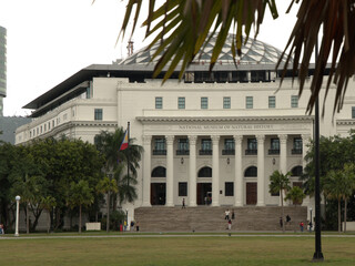 Naklejka premium National Museum of Natural History Neoclassical Architecture in Manila Philippines