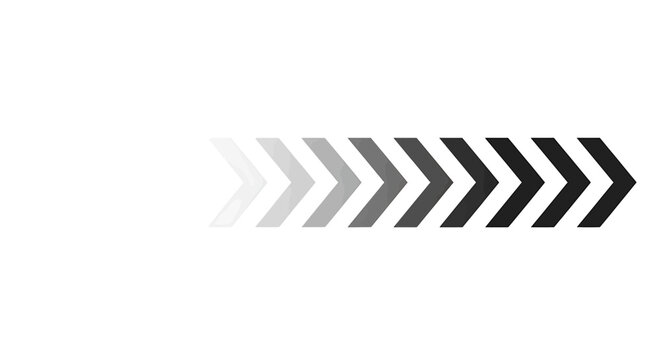 Gradient chevron arrow icons