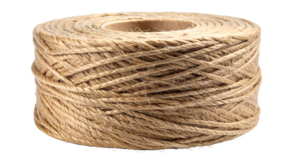 Obraz premium Jute twine roll creating natural textured craft materials