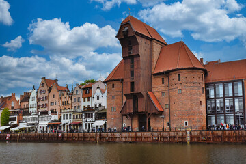 The Crane (Crane Gate) is a famous monument of Gdańsk. © Grzegorz Lenkiewicz